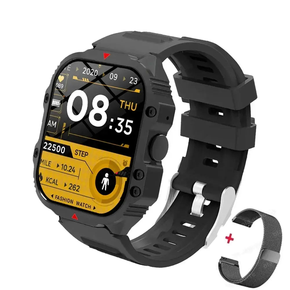 GPS Watch Tracker Outdoorsport Smart Watch Waterproof Phone Calls Heart Rate Monitor Weather Sync DIY Watch Faces Smart Bracelet